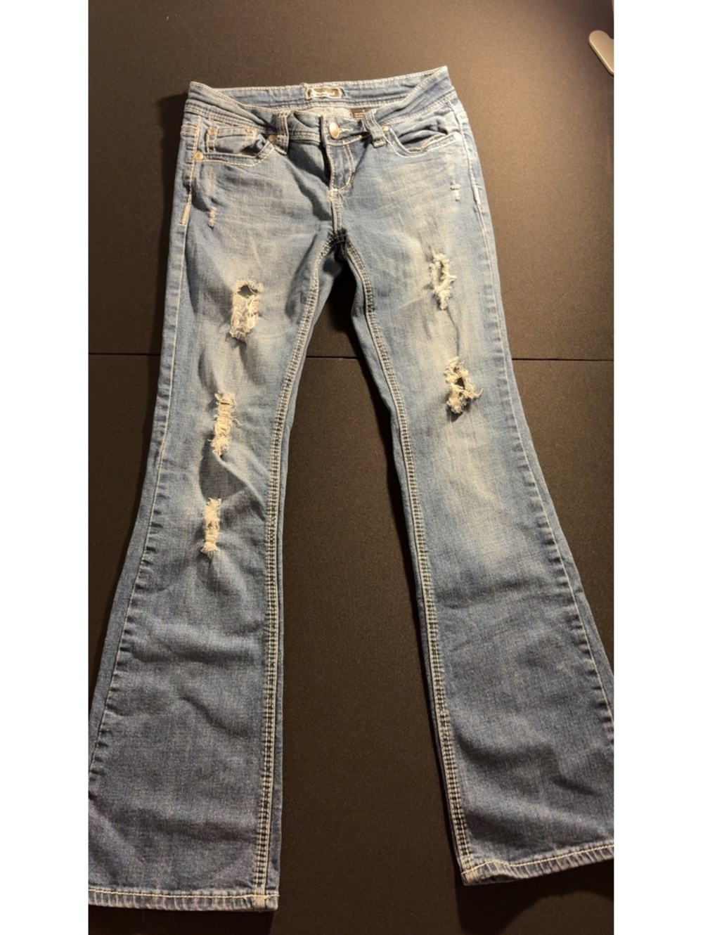 Soundgirl Flare Jeans Size 7 Country Boot Leg Y2K